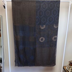 Fiori di Zucca Milano 100% Wool Oversized Scarf